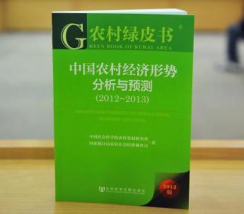 《农村绿皮书：中国农村经济形势分析与预测》发布